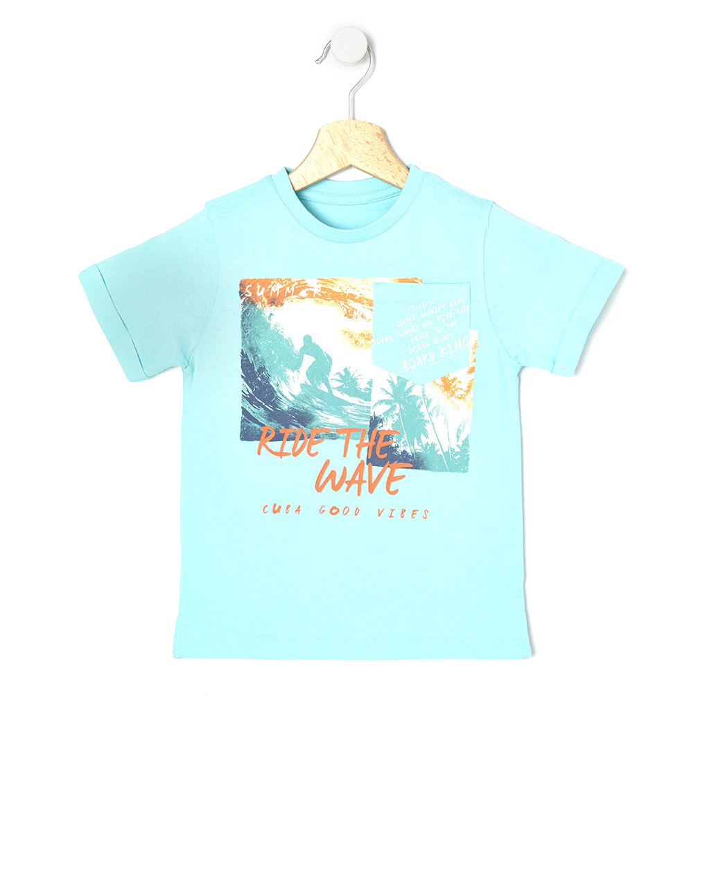 T-shirt με στάμπα surf για αγόρι - Prénatal