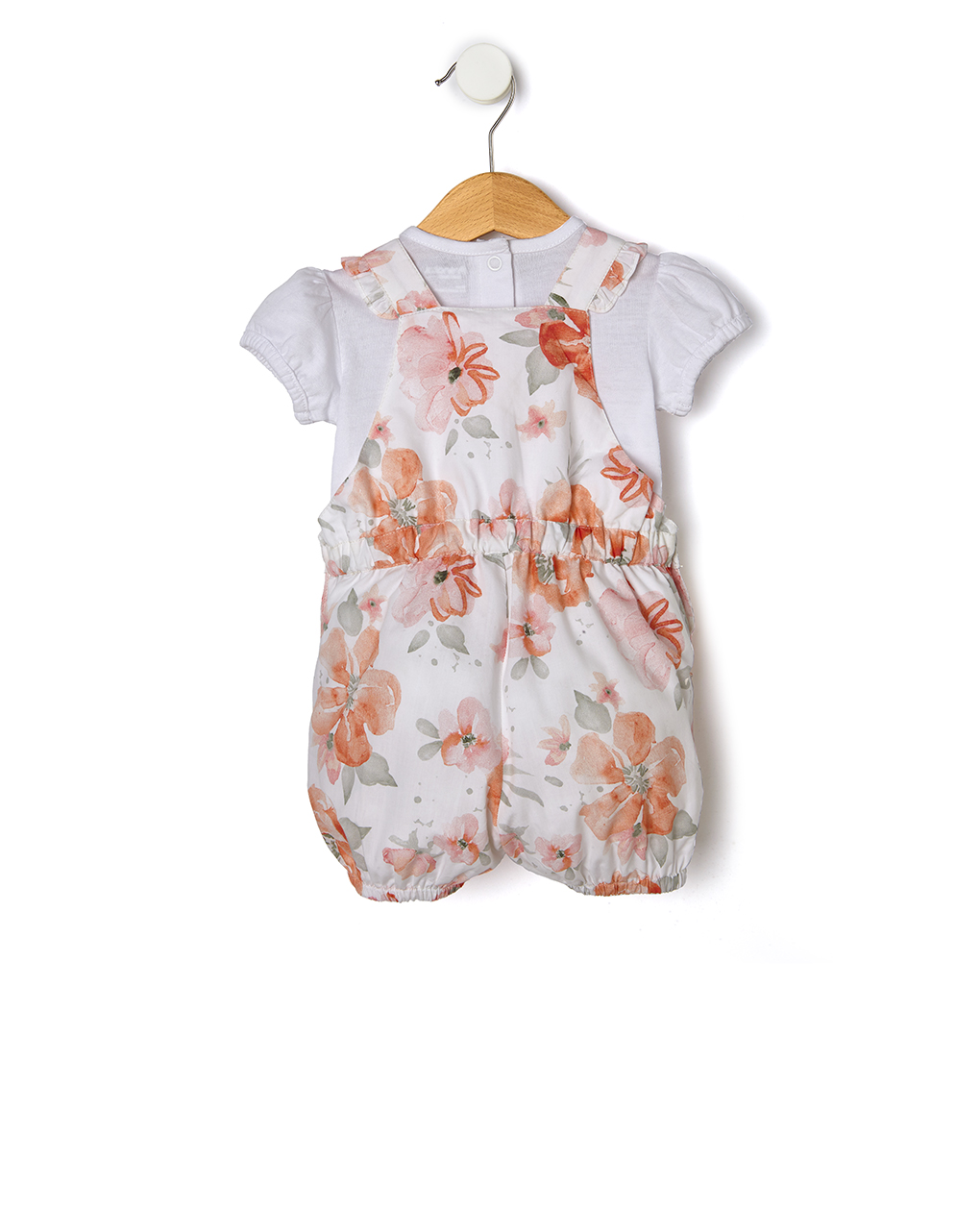 σετ t-shirt και σαλοπέτα με λουλούδια για κορίτσι - Prénatal