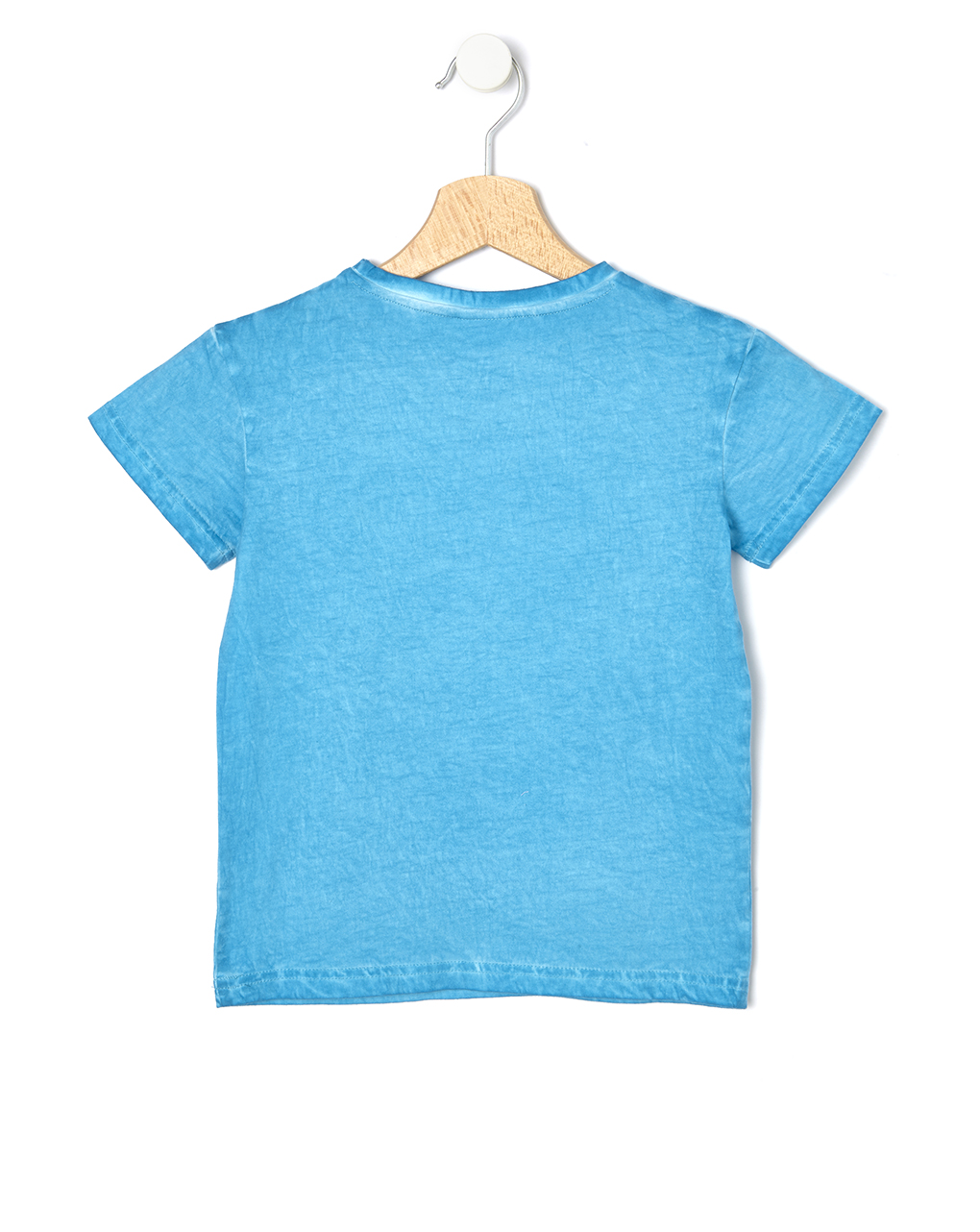 T-shirt jersey με στάμπα γαλάζια για αγόρι - Prénatal
