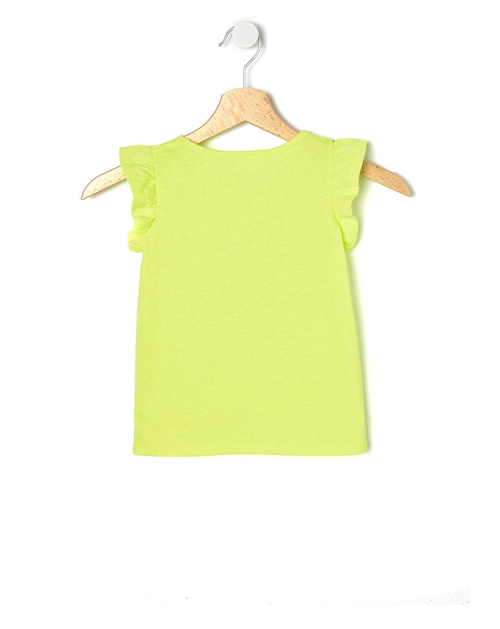 T-shirt jersey fluo με στάμπα αστερία για κορίτσι - Prénatal