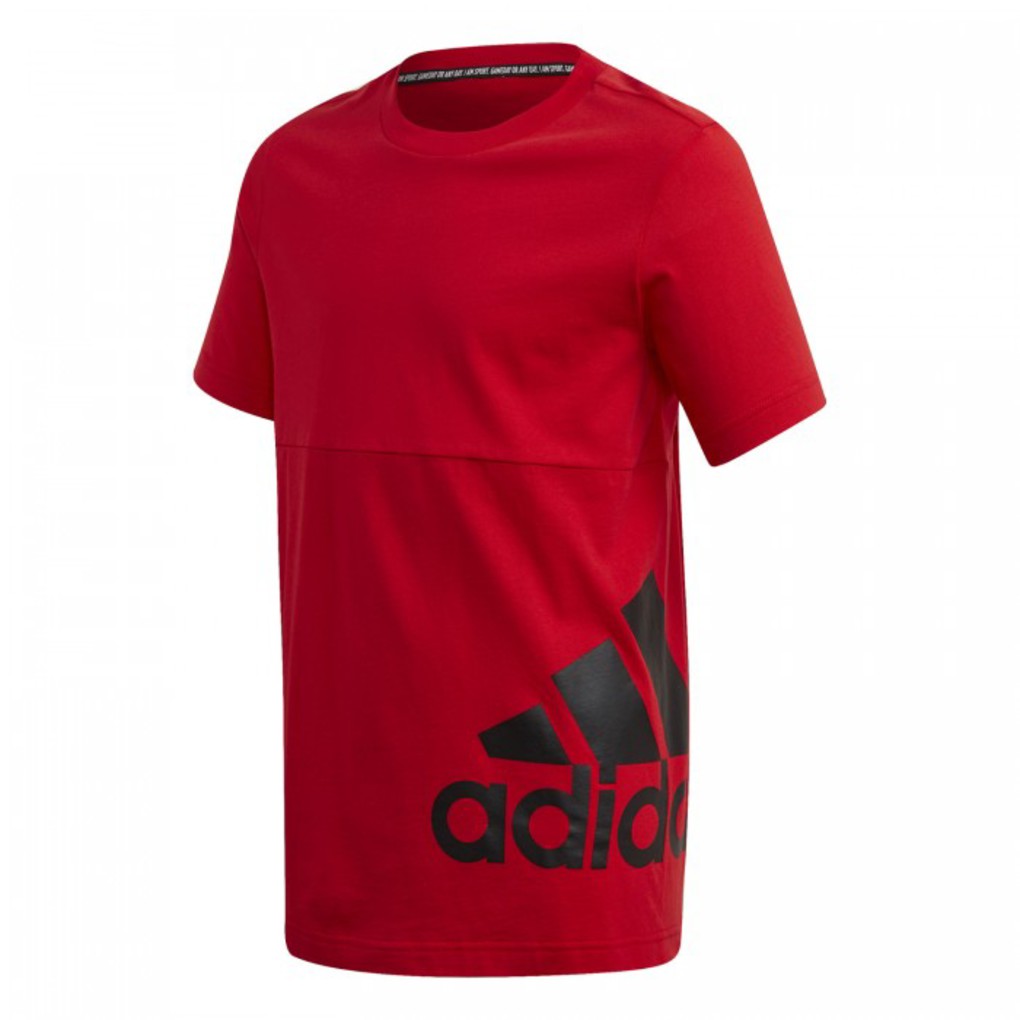 T-shirt κοκκινο κοντο μανικι αγορι fq7728 - Adidas