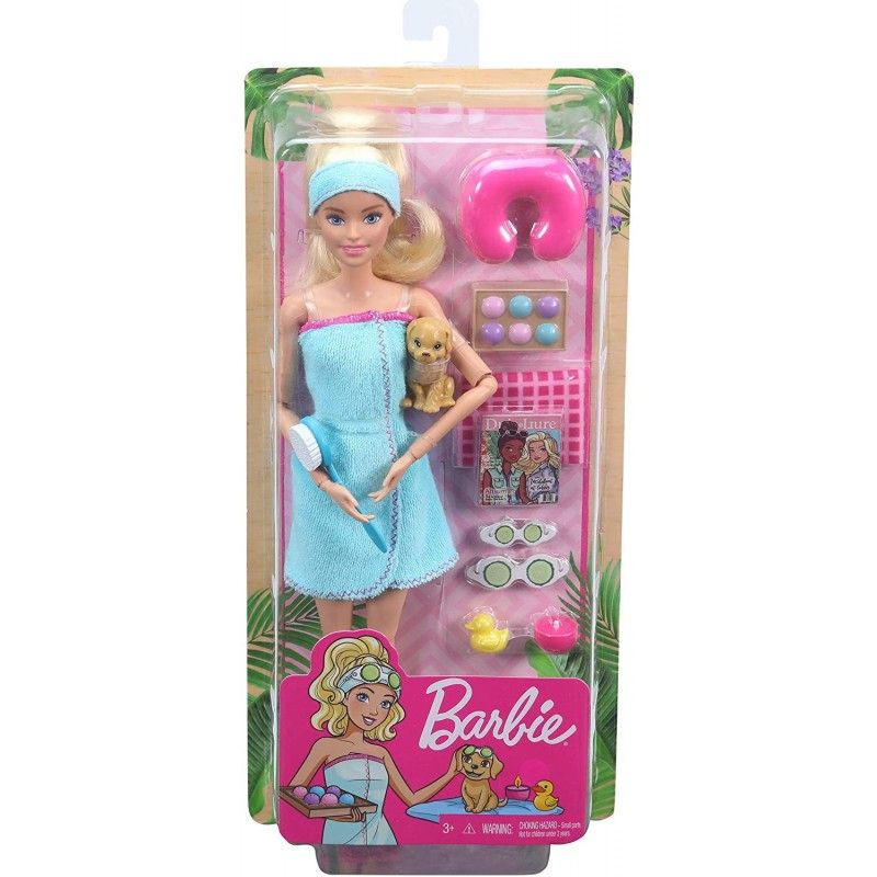 Barbie wellness- ημέρα ομορφιάς 3 σχέδια - BARBIE