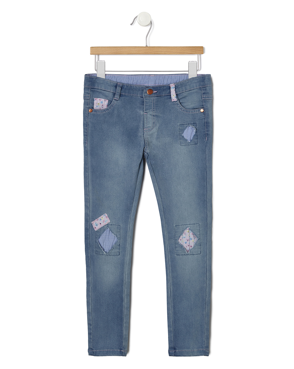 τζιν παντελόνι με patch μεγ.8-9/9-10 ετών για κορίτσι - Prénatal