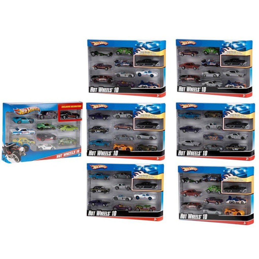 αυτοκινητακια hot wheels σετ των 10