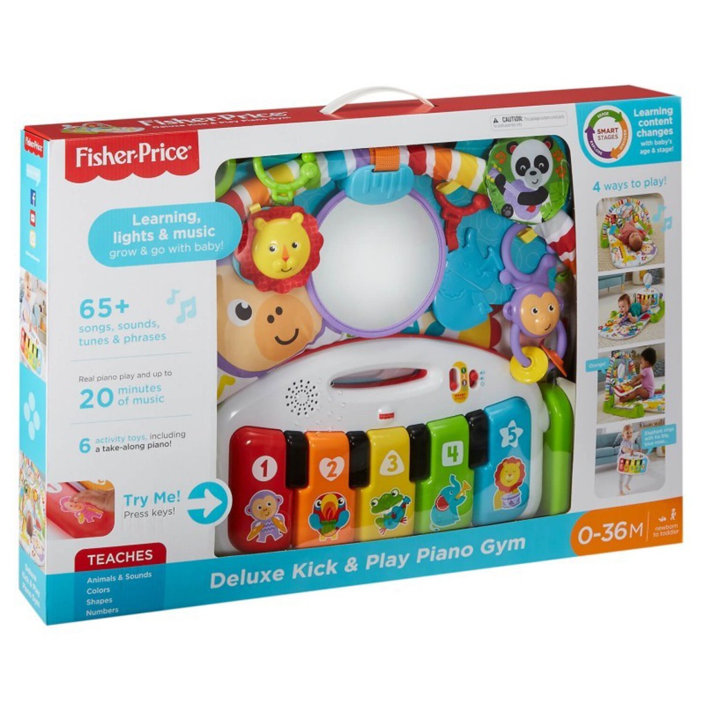 Fisher price εκπαιδευτικό γυμναστήριο - μουσικό πιανάκι - Fisher-Price