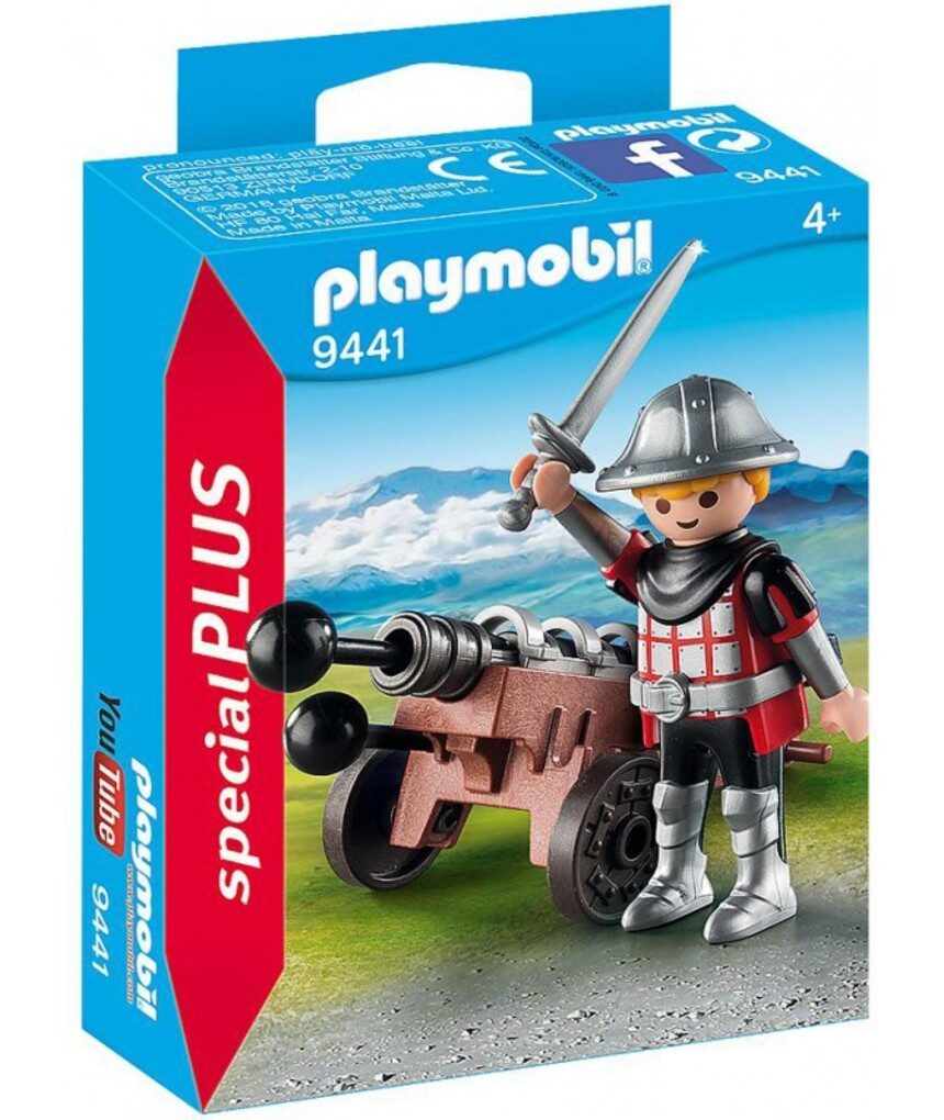 Playmobil ιπποτησ με κανονι - Playmobil