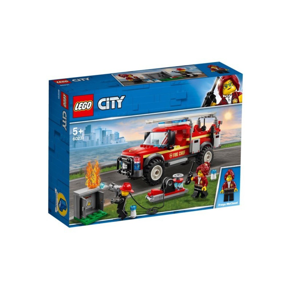 Lego city φορτηγό πυροσβεστικής αντιμετώπισης της πύραρχου 60231 - Lego