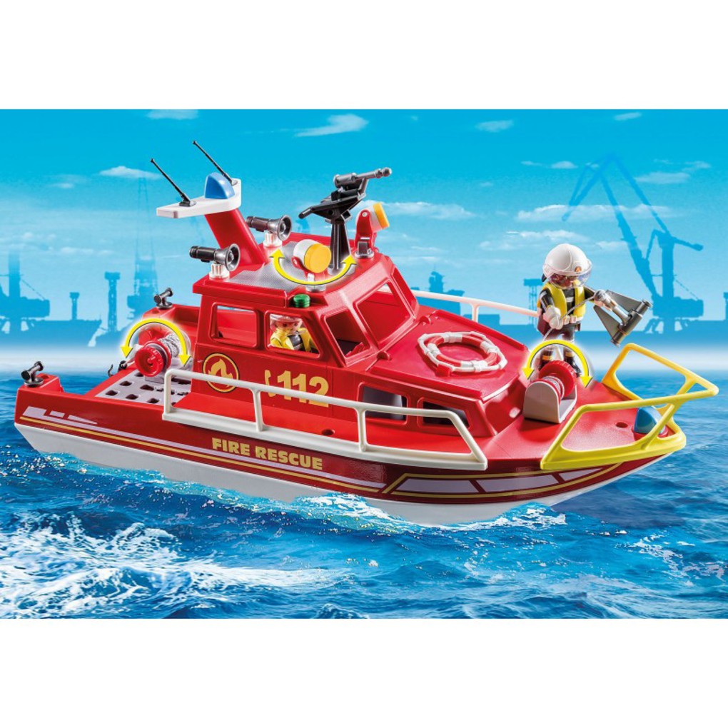πυροσβεστικό σκάφος διάσωσης - Playmobil