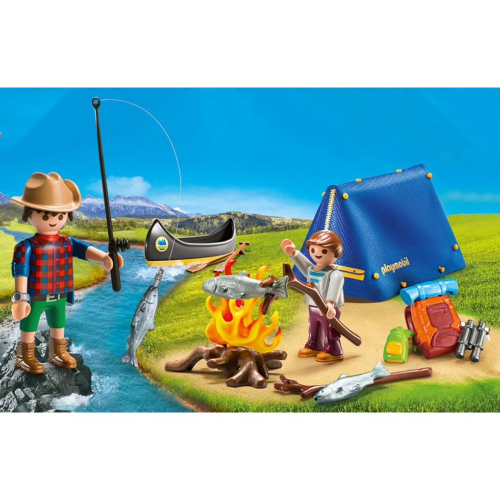 Playmobil maxi baλιτσακι κατασκηνωση στην εξοχη - Playmobil