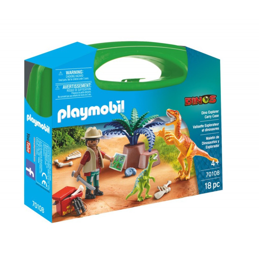 Playmobil maxi baλιτσακι εξερευνητησ και δεινοσαυροι