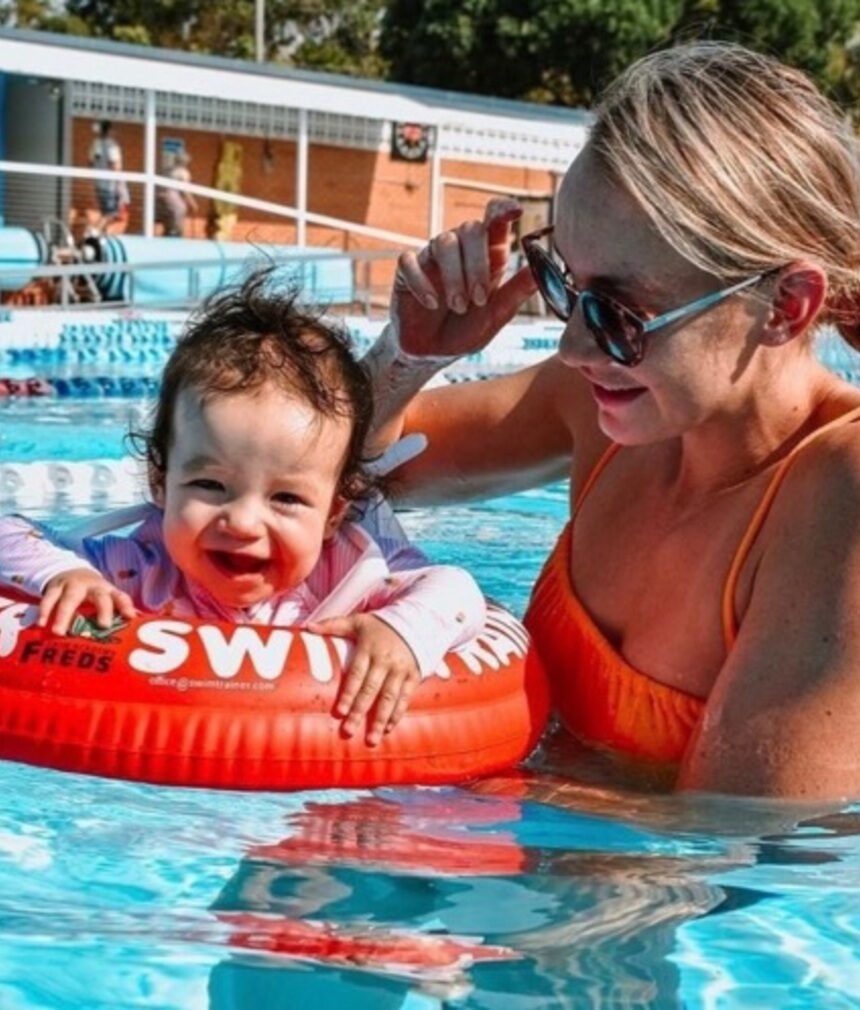 Swimtrainer σωσίβιο εκπαιδευτικό πορτοκαλί (2-6 ετών) - SWIMTRAINER