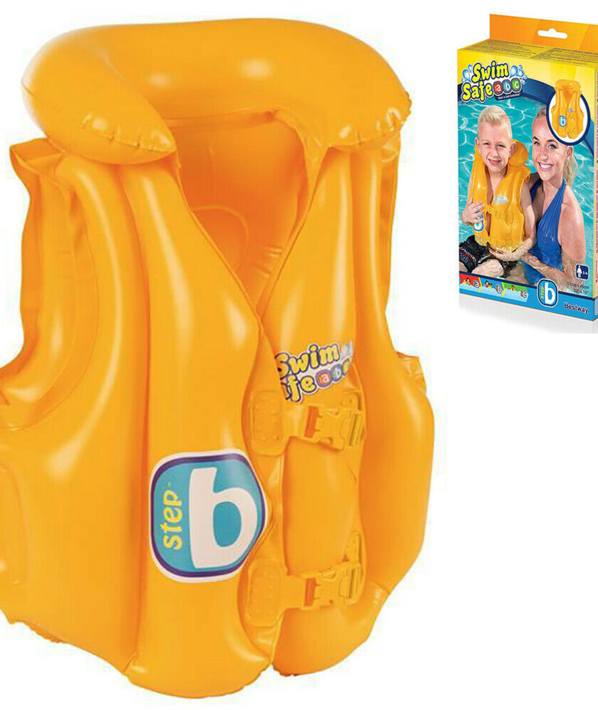 Bestway γιλέκο σωσίβιο swim safe baby 51x46 - Bestway