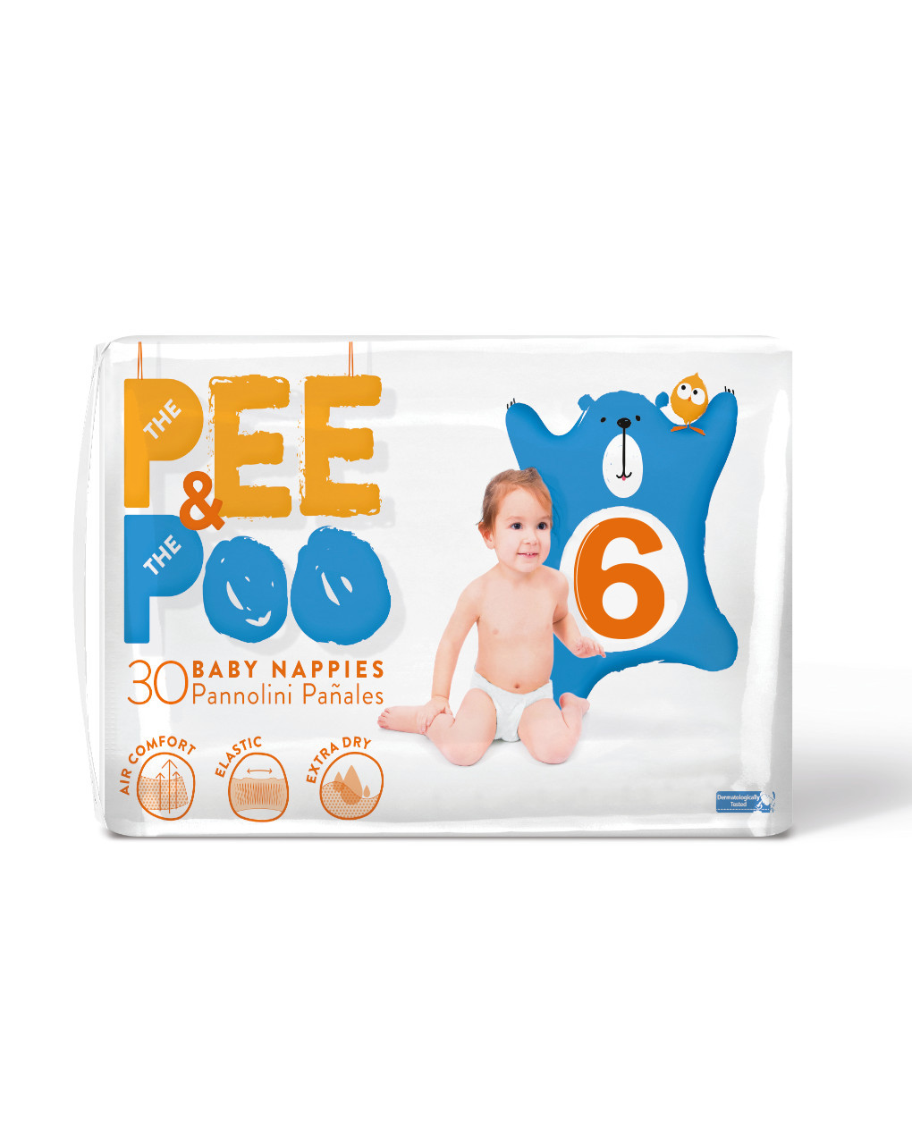 Pee&poo πάνες xl ν.6 - 30 τεμ. - The Pee & The Poo
