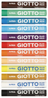 Giotto λαδοπαστέλ 7cm olio (12τμχ)  000293000 - Giotto