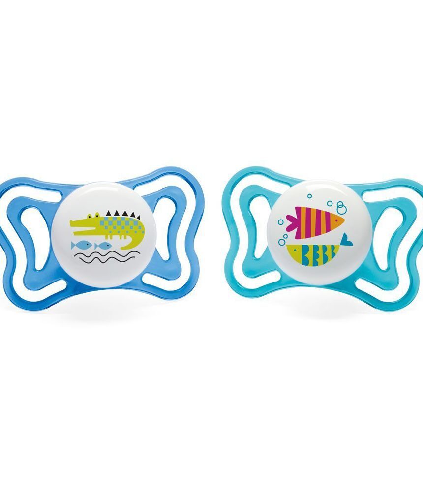 πιπιλα physio light boy 16-36m σιλικονη 2τεμ. - Chicco