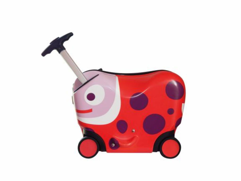 Oops βαλίτσα ride-on trolley s ladybug 2-4 ετών (40x30x20εκ.) - Oops