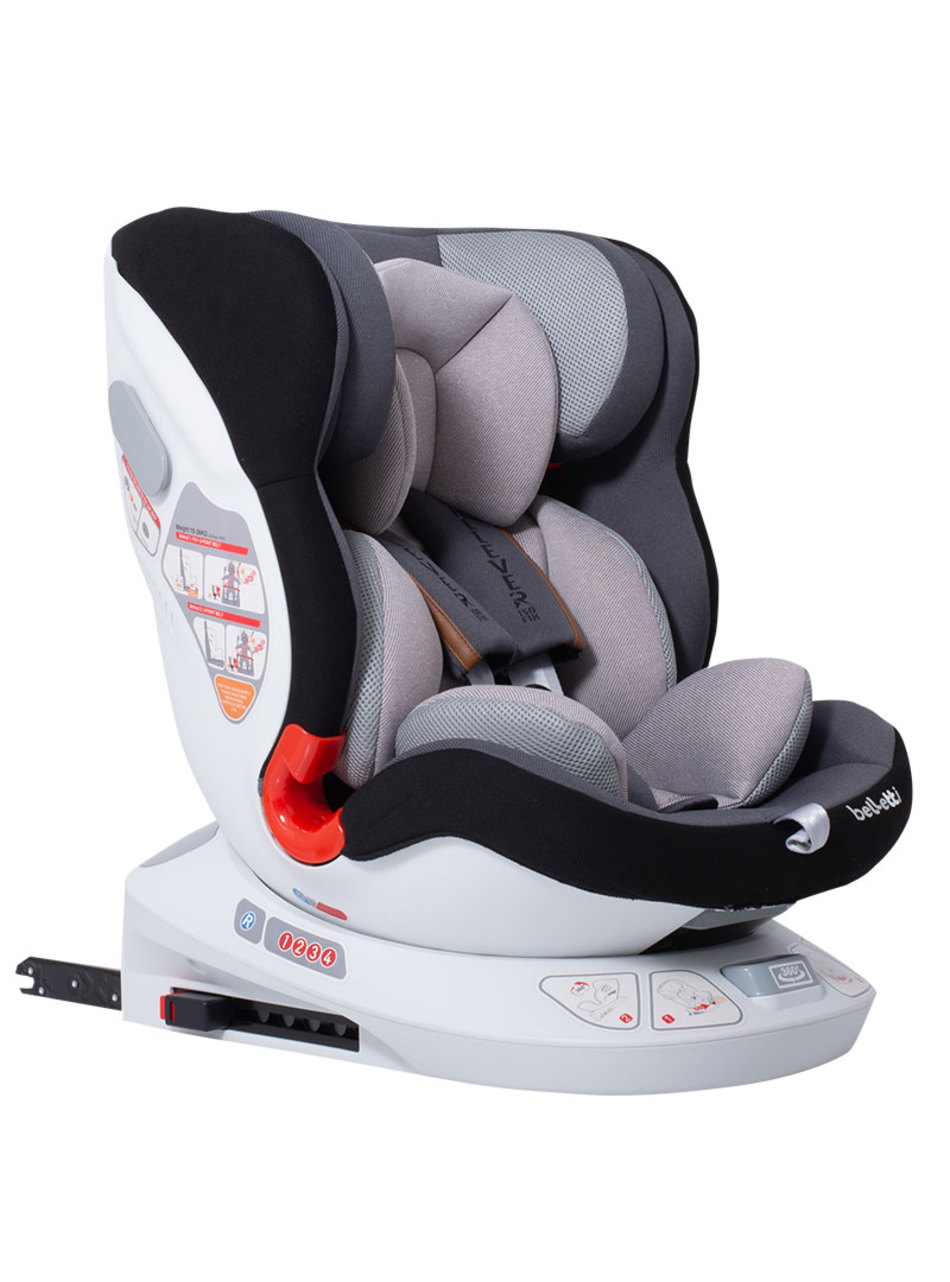 Belletti κάθισμα αυτοκινήτου allever isofix cool grey - ομ.0+/1-2-3 - Belletti