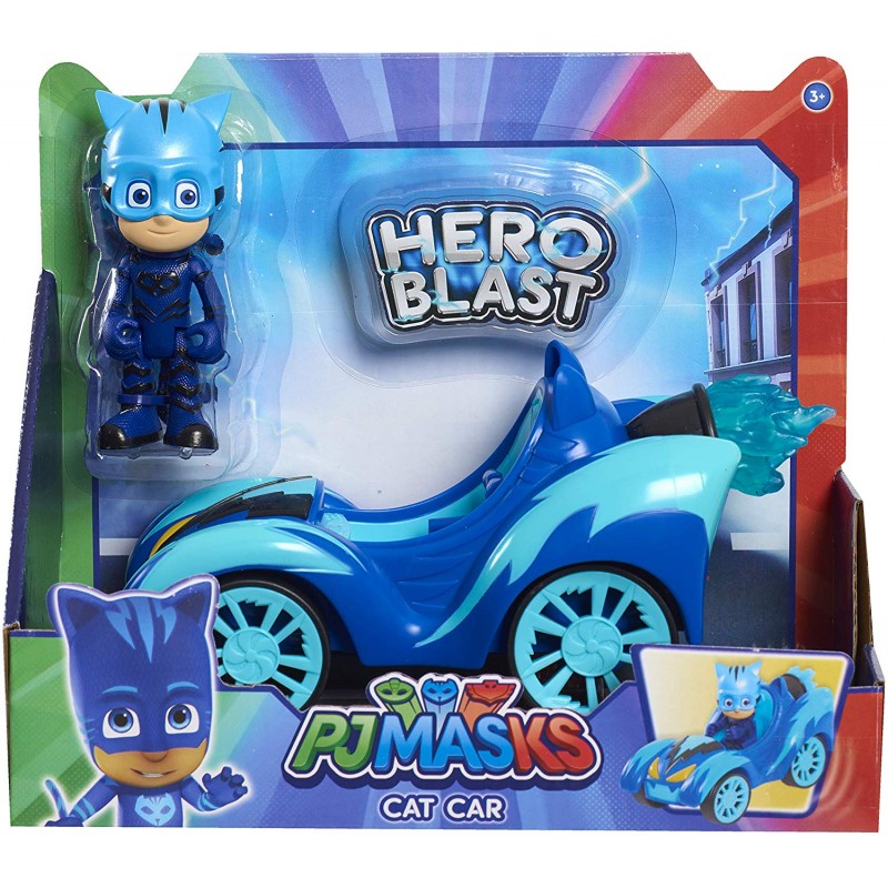 Pj masks - πιτζαμοήρωες οχήματα hero blast με φιγούρα - 3 σχέδια pjma1000 - PJ MASKS