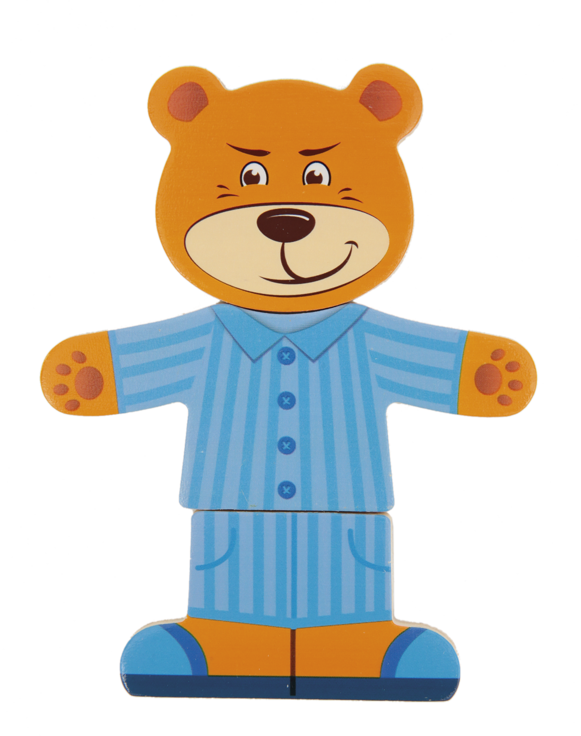 Wood n' play - teddy puzzle - WOOD N'PLAY