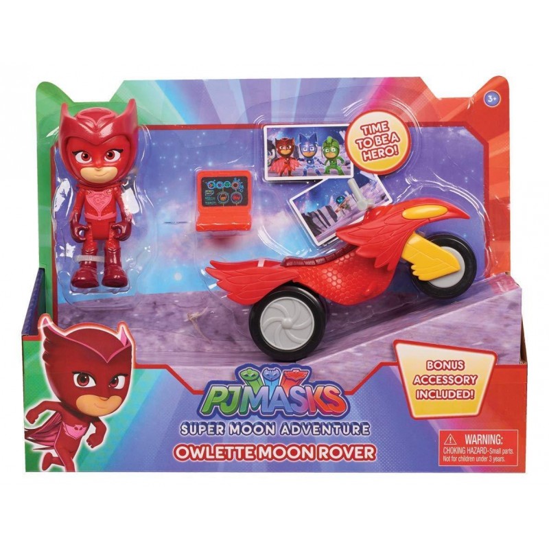 Pj masks - πιτζαμοήρωες super moon adventure όχημα - 2 σχέδια pju00400 - PJ MASKS