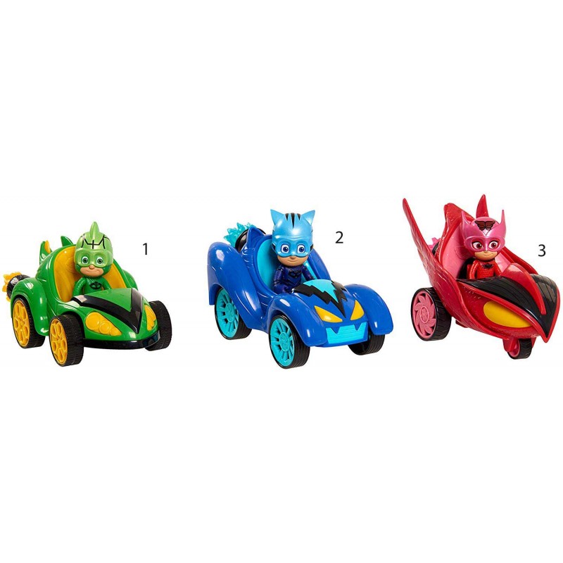 Pj masks - πιτζαμοήρωες οχήματα hero blast με φιγούρα - 3 σχέδια pjma1000 - PJ MASKS