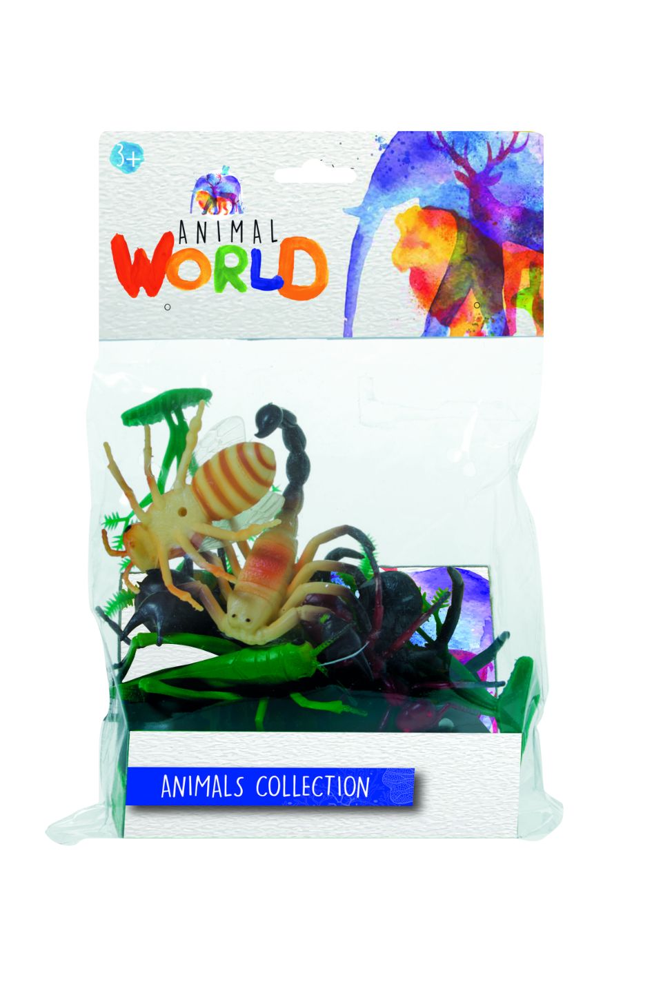 αnimal world animals collection 10τμχ και αξεσουάρ - 