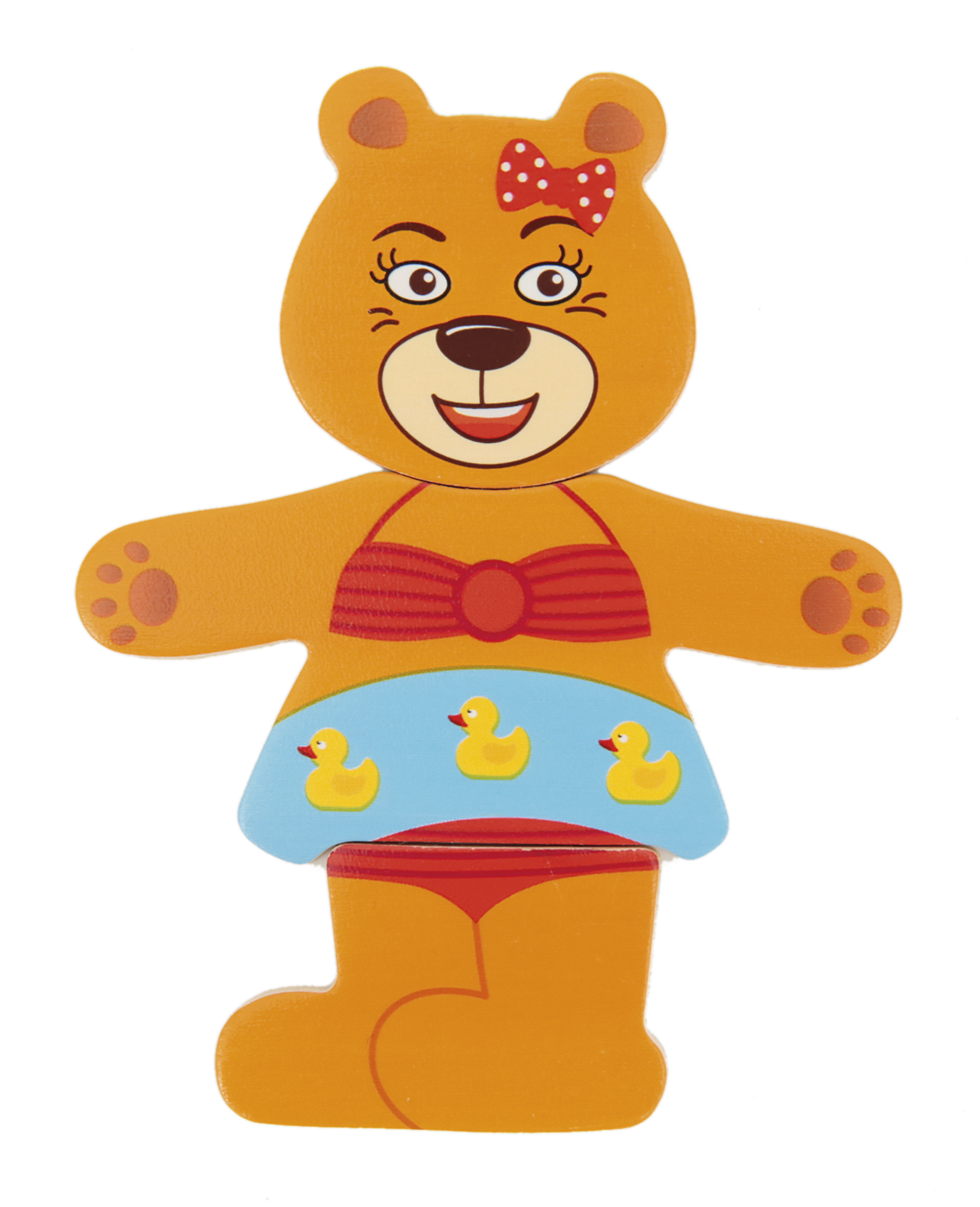 Wood n' play - teddy puzzle - WOOD N'PLAY