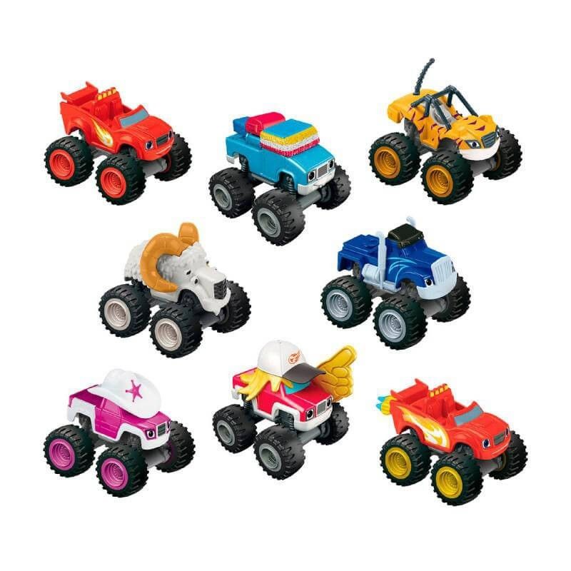 Fisher-price blaze οχήματα die cast 16 σχέδια cgf20