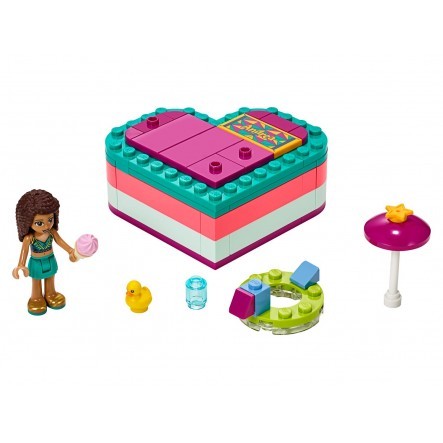 Lego friends καλοκαιρινό κουτί-καρδιά της άντρεα 41384 - Lego, Lego Friends