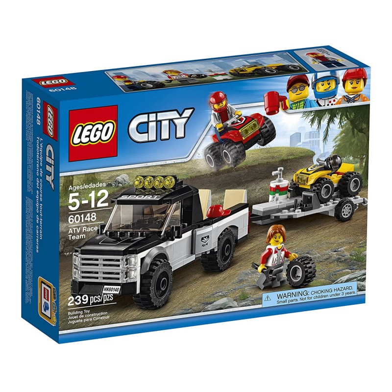 Lego city ομάδα αγώνων atv 60148 - Lego, Lego City