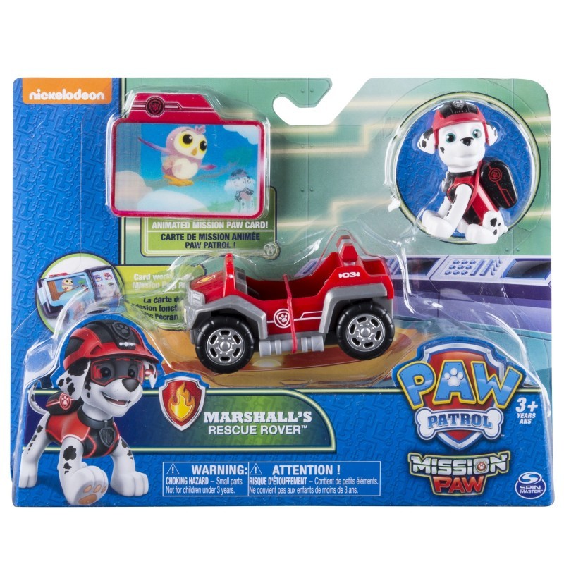 Paw patrol mini vehicle & puppy mission pwp61000 - PAW PATROL