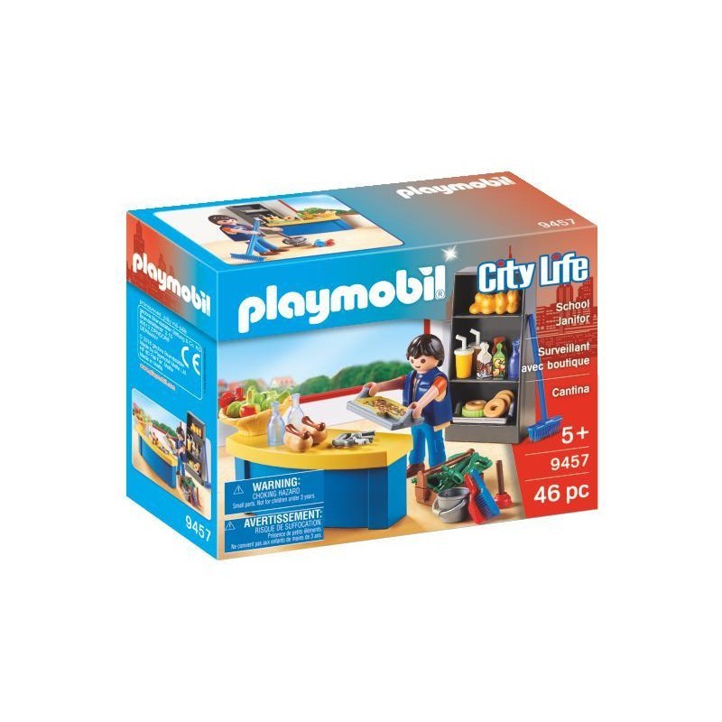 Playmobil city life κυλικείο σχολείου 9457