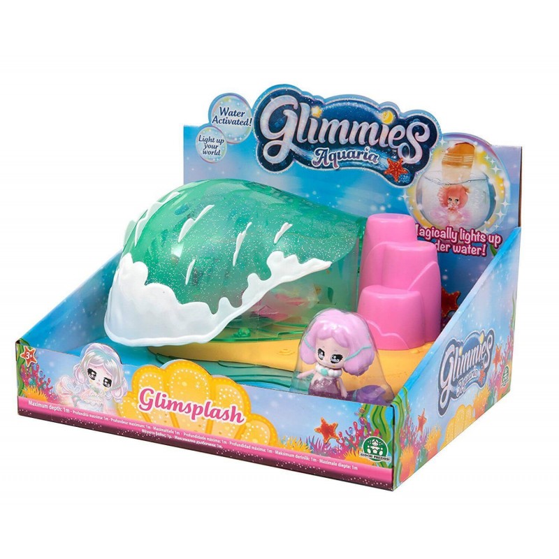 Glimmies aquaria glimsplash με κούκλα gla03010 - Glimmies