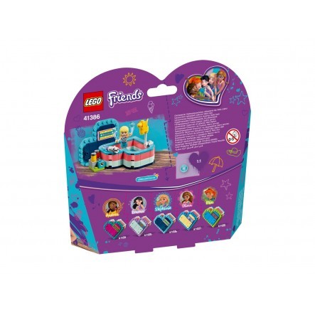 Lego friends καλοκαιρινό κουτί-καρδιά της στέφανι 41386 - Lego, Lego Friends