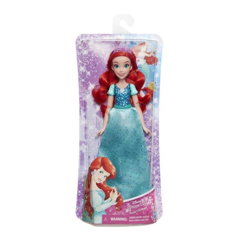 Disney princess shimmer κούκλα e4020 3 σχέδια - Disney Princess