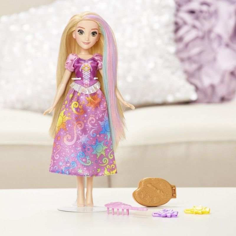 Disney princess rainbow hair rapunzel e4646 - Disney Princess