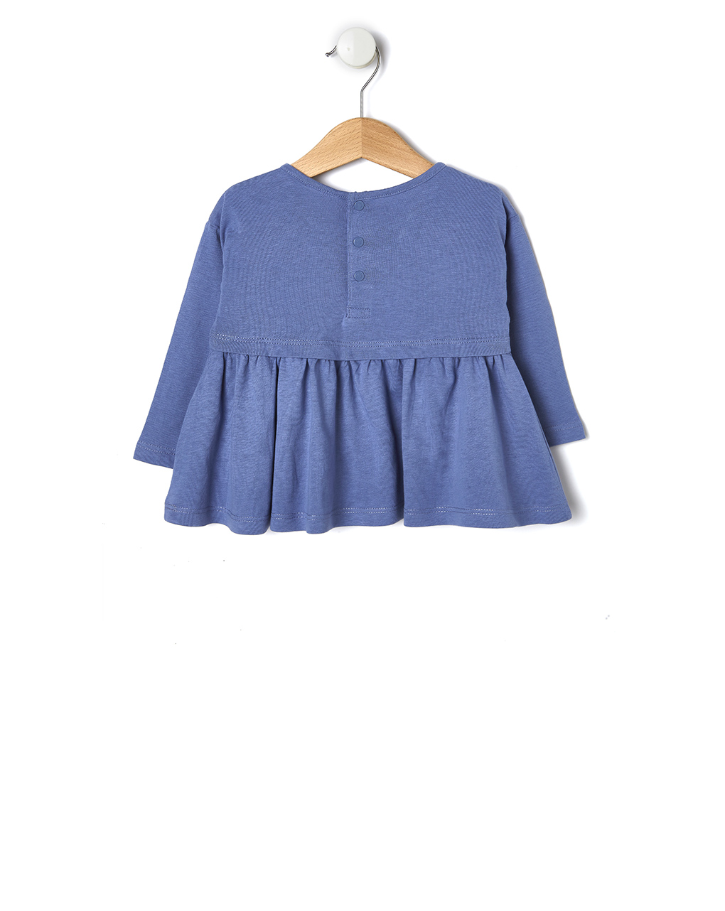 μπλούζα μακρυμάνικη με παγιέτες μπλε για κορίτσι - Prénatal