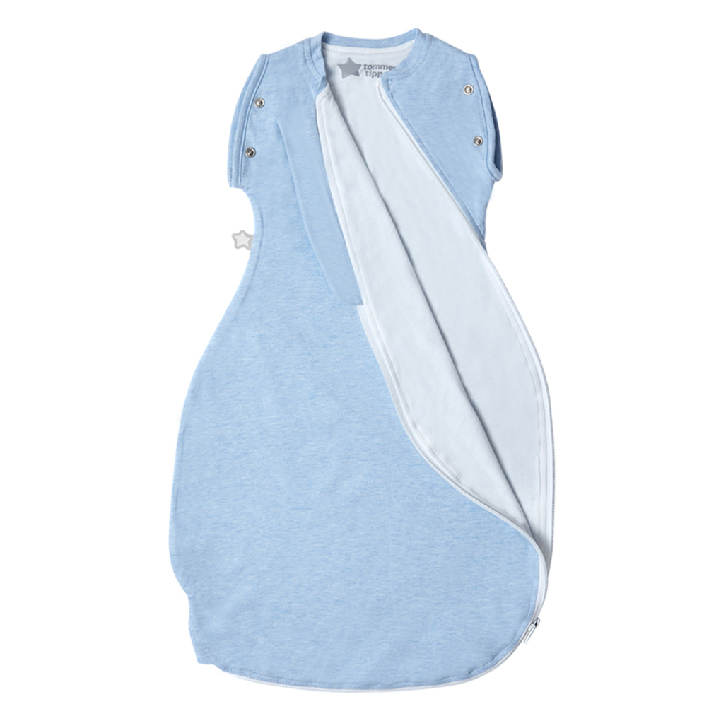 Gro υπνόσακος snuggle 2.5 tog blue marl 0-4 μηνών - The Gro Company