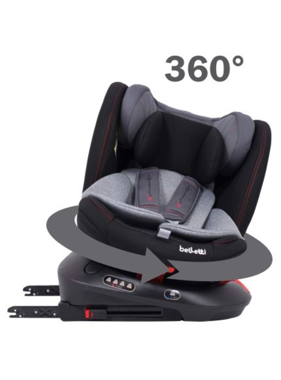 Belletti κάθισμα αυτοκινήτου twister isofix slate grey -oμ.0+/1-2-3 - Belletti