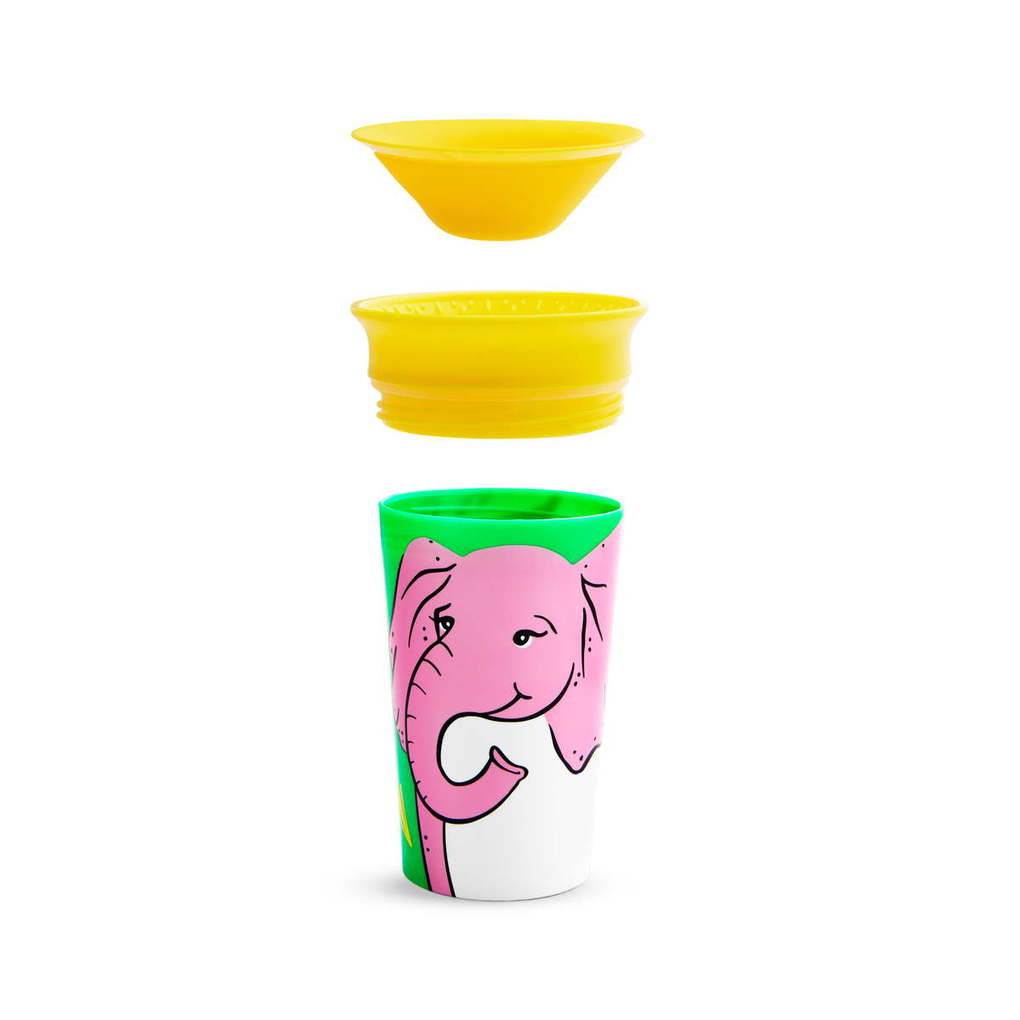 ποτήρι miracle sippy 266 ml – ελέφαντας - Munchkin