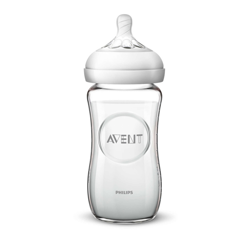 Philips-avent γυάλινο μπιμπερό natural 240 ml 1μ+ - Philips Avent