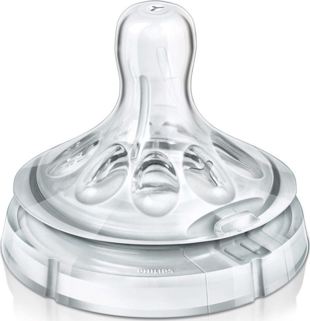 Philips-avent θηλή natural για παχύρευστες τροφές 6μ+ 2τεμ. - Philips Avent