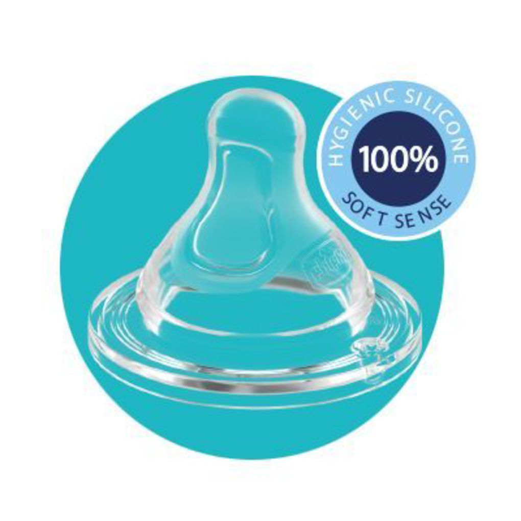 μπιμπερό πλαστικό well being ροζ 150 ml - Chicco