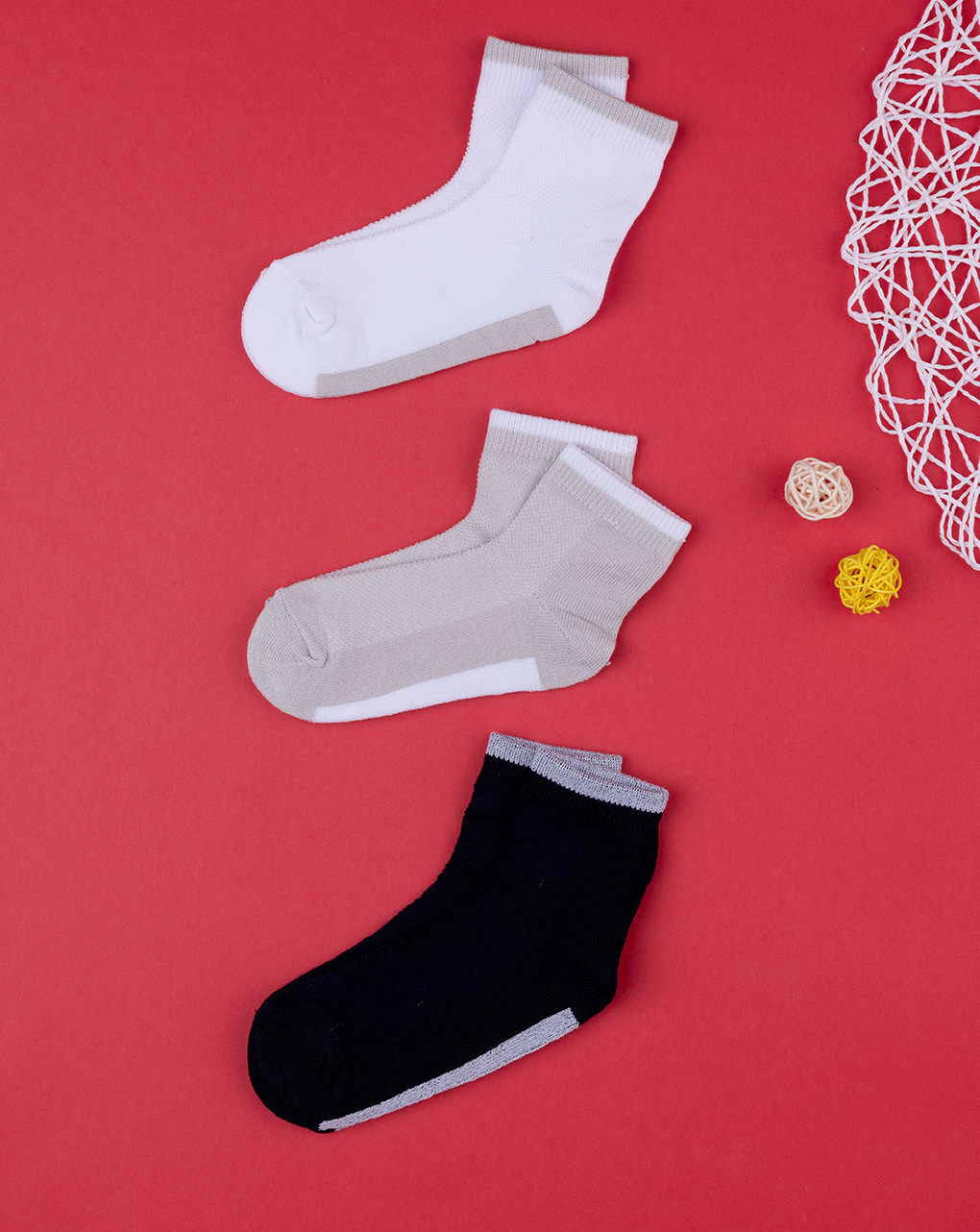 παιδικές κάλτσες πακέτο x3 τμχ για αγόρι - Prénatal