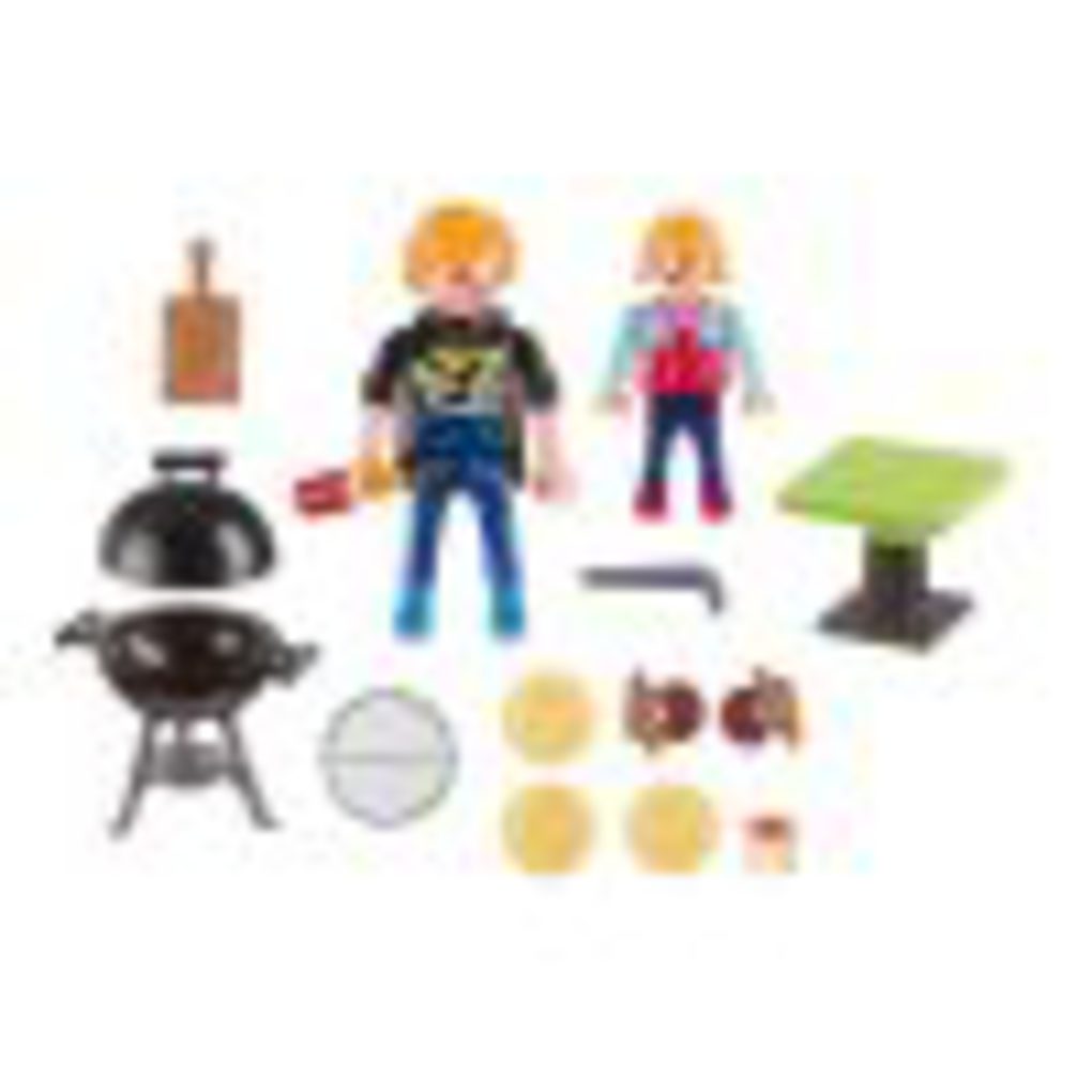 Playmobil family fun βαλιτσάκι barbecue 5649 - Playmobil