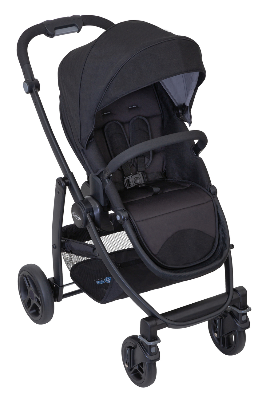 Graco kαρότσι περιπάτου evo black - Graco