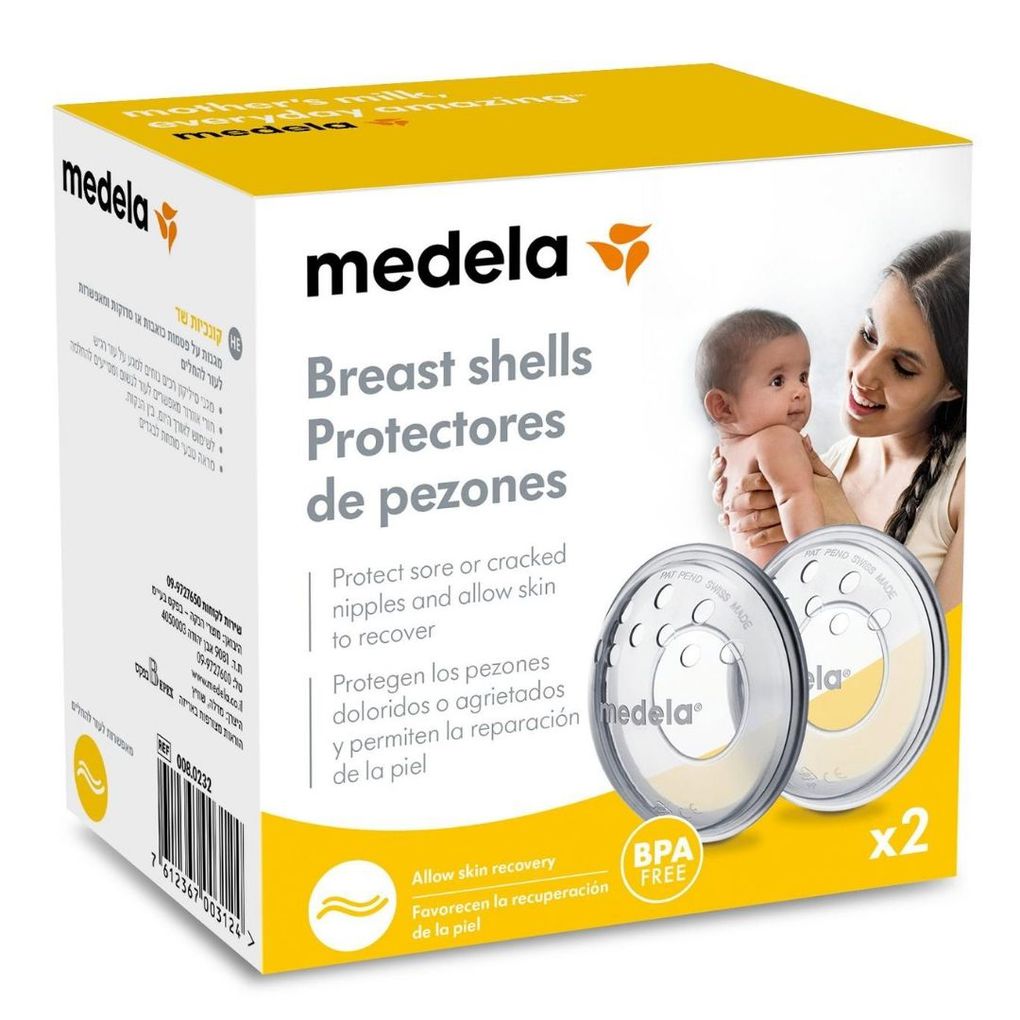 Medela προστατευτικά θηλών breast shells