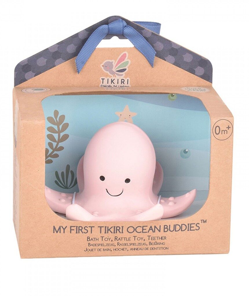 Tikiri toys βρεφικό παιχνίδι μασητικό χταπόδι - Tikiri Toys