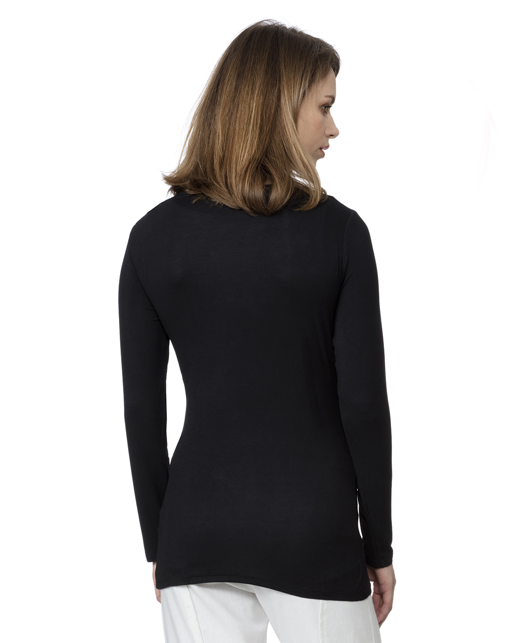 γυναικεία μπλούζα θηλασμού μαύρη 597030 - Prénatal