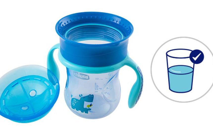 Twistshake Mini Cup Pastel Azul 230ml 4+ ➤【 Ver Oferta 】